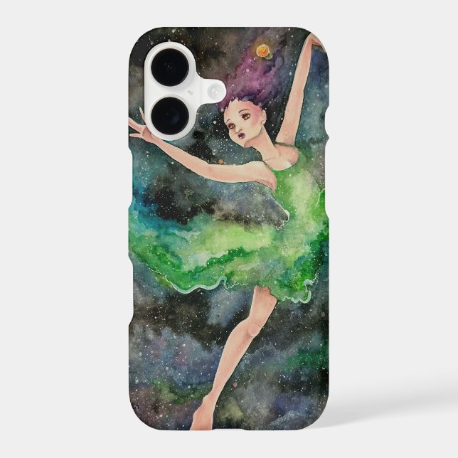 Dancing With the Universe Iphone Case (Back)