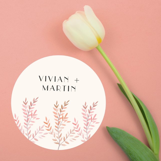 Dancing with the whisper of wind classic round sticker (Creator Uploaded)