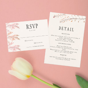 Dancing With The Whisper Of Wind RSVP Card