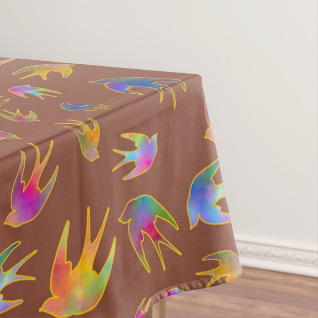 Dancing with the Wind Earth Tablecloth (In Situ)