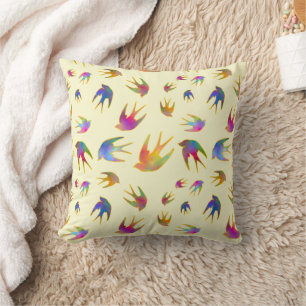 Dancing with the Wind Sunkissed Throw Pillow