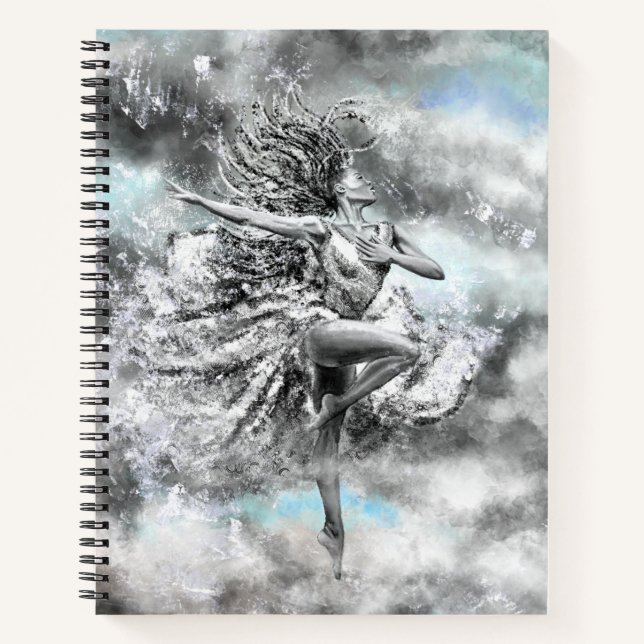 Dancing Woman Notebook (Front)