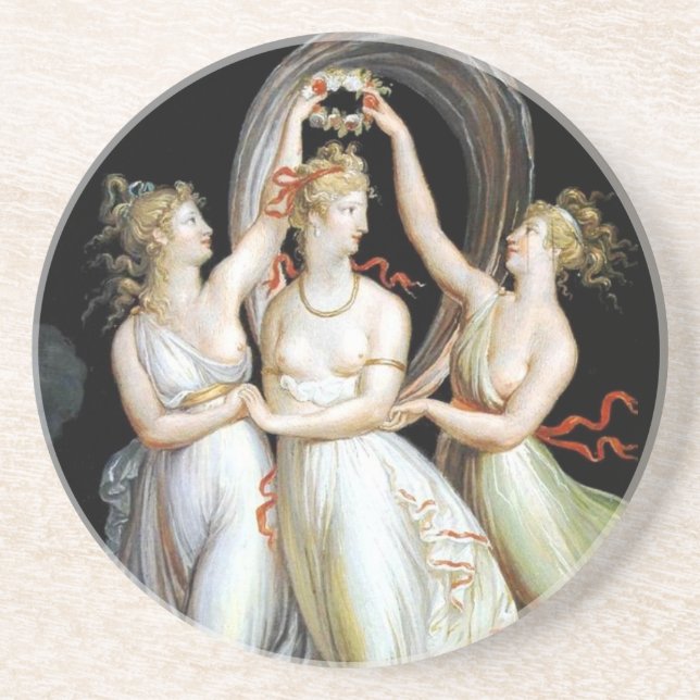 Dancing Women Coaster (Front)