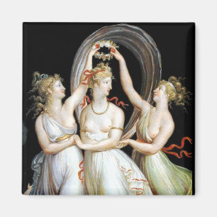 Dancing Women Magnet