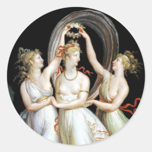 Dancing Women Sticker