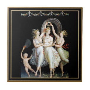 Dancing Women Tile