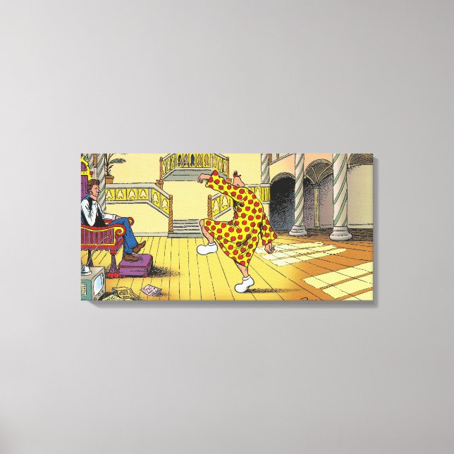 Dancing Zippy Canvas (Front)