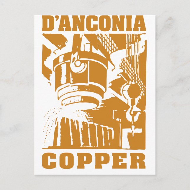 d'Anconia Copper / Copper Logo Postcard (Front)