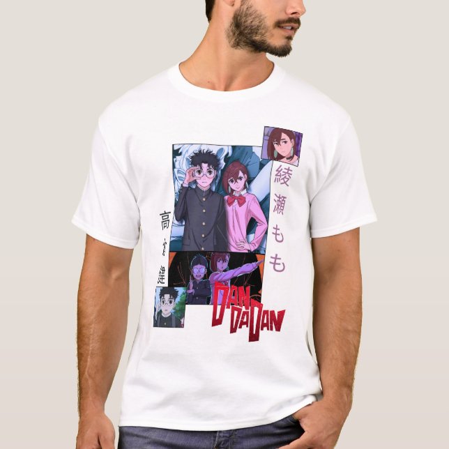 DANDANDAN-MOMO AND OKARUN T-Shirt (Front)