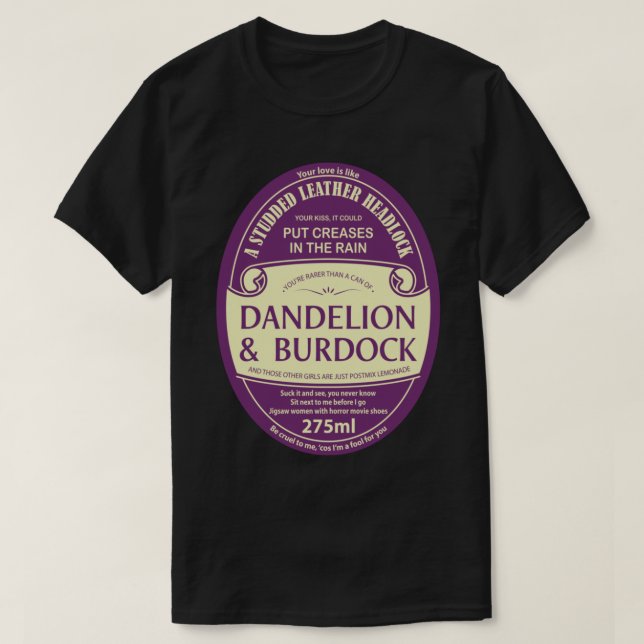 Dandelion &amp; Burdock Essential T-Shirt  (Design Front)