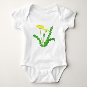 dandelion baby bodysuit