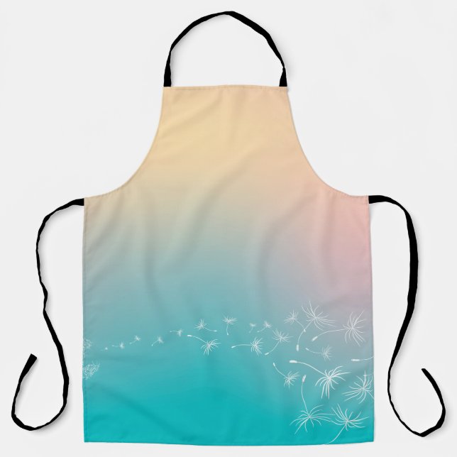 Dandelion background dandelion apron (Front)