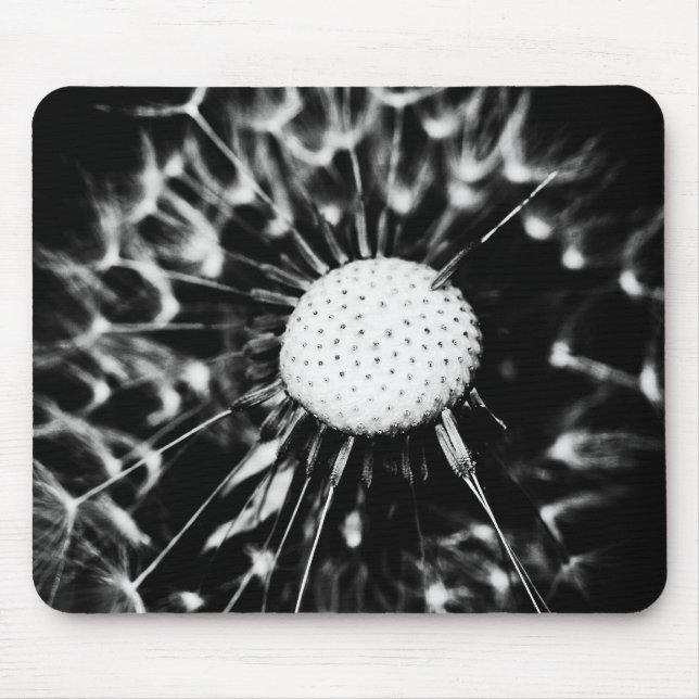 dandelion blacq mouse pad (Front)