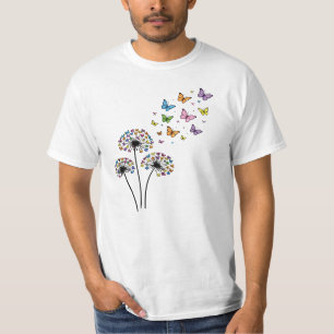 Dandelion butterfly flow T-Shirt