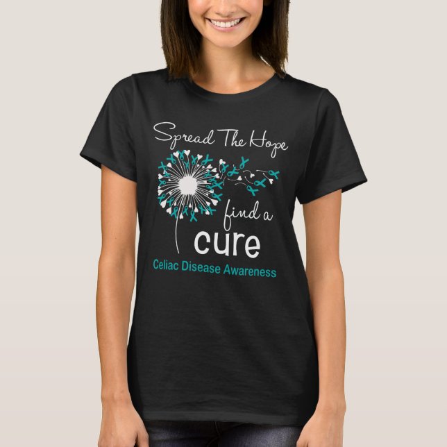 Dandelion Celiac Disease Awareness T-Shirt (Front)