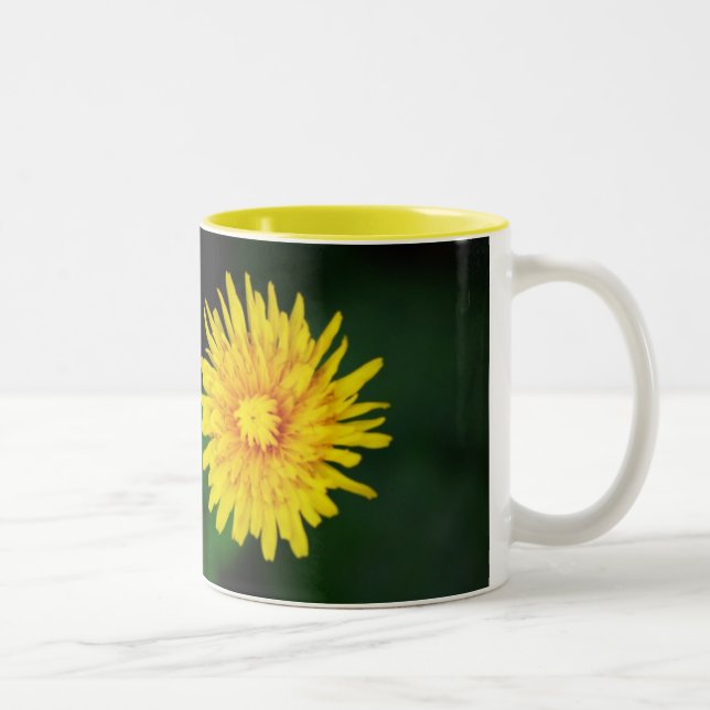 Dandelion ceramic mug (Right)