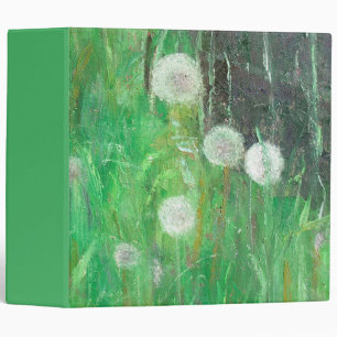 Dandelion Clocks in Grass 2008 oil on canvas Binder