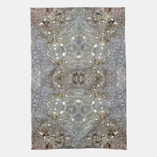 Dandelion Crystal design Kitchen Towel