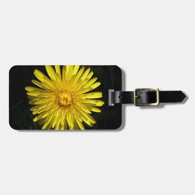 Dandelion Custom Luggage Tag (Front Horizontal)