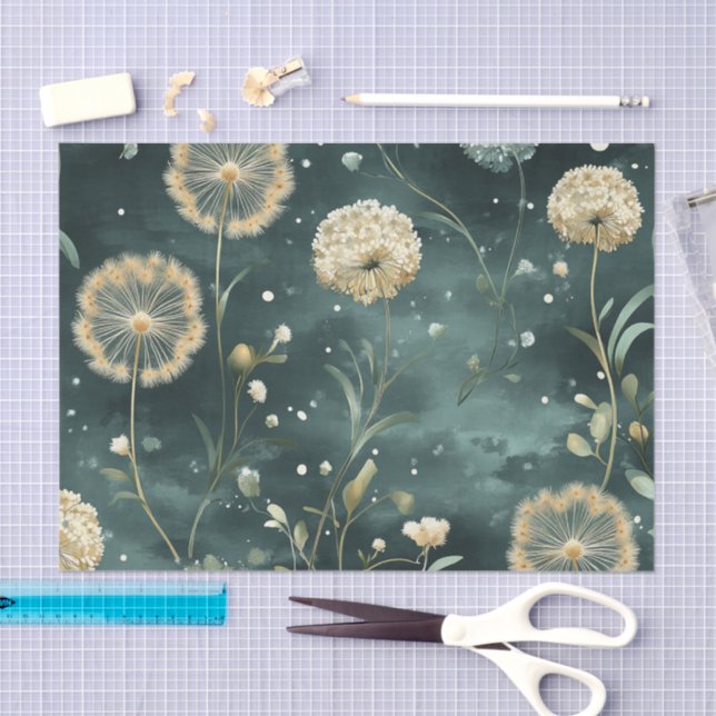Dandelion Design Series #15 Tissue Paper (Craft)