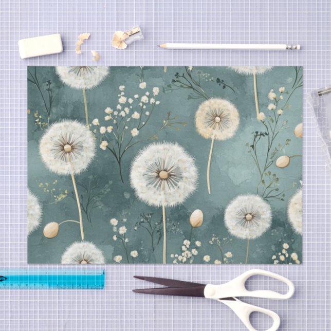 Dandelion Design Series #16 Tissue Paper (Craft)