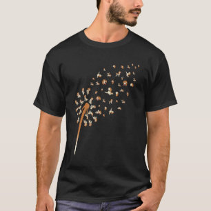 Dandelion Dog Cute Pet Animal Dog Owner Beagle T-Shirt