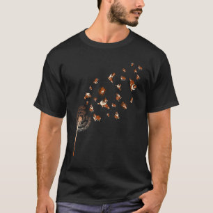 Dandelion Dog Owner Pet Animal Dog  Rough Collie T-Shirt
