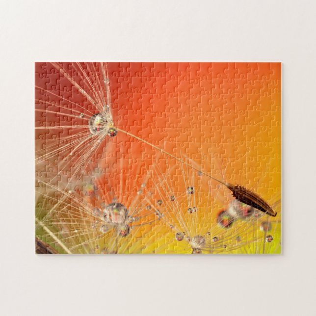 Dandelion Drops Jigsaw Puzzle (Horizontal)