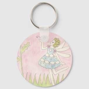 Dandelion Fairy Keychain