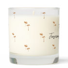 Dandelion flottant dans la mémoire d'amour