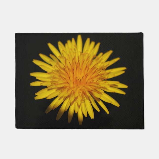 Dandelion Flower dmcnm Doormat (Front)