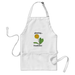 Dandelion Flower Floral Standard Apron