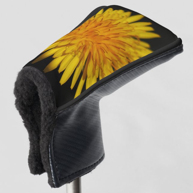 Dandelion Flower pccn Golf Head Cover (3/4 Front)