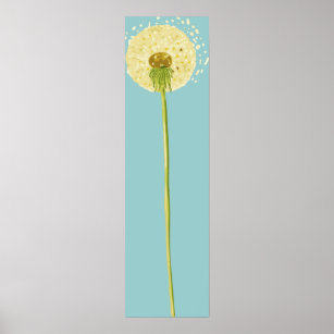 Dandelion Flower Poster