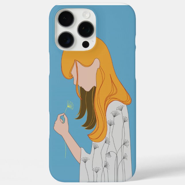 Dandelion Girl Case-Mate iPhone Case (Back)