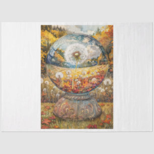 Dandelion Globe Tissue Paper