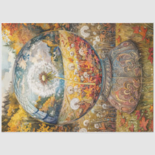 Dandelion Globe Tissue Paper