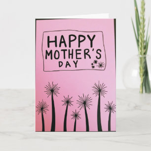 Dandelion Happy Mothers Day Card