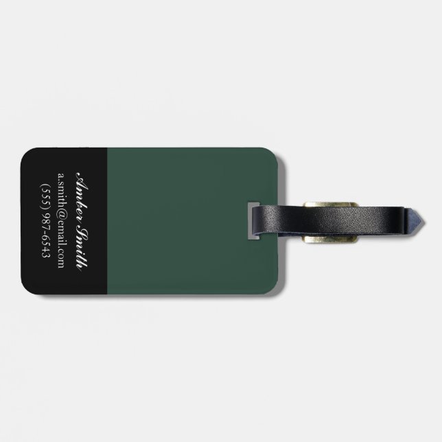 Dandelion Head 2008 Luggage Tag (Back Horizontal)