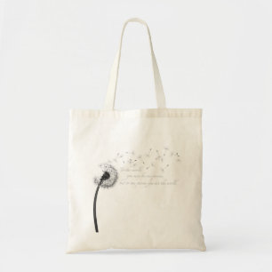 Dandelion Inspiration Budget Tote Bag