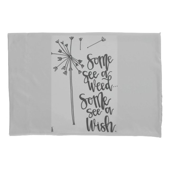 Dandelion Inspiration Pillowcase (Front)