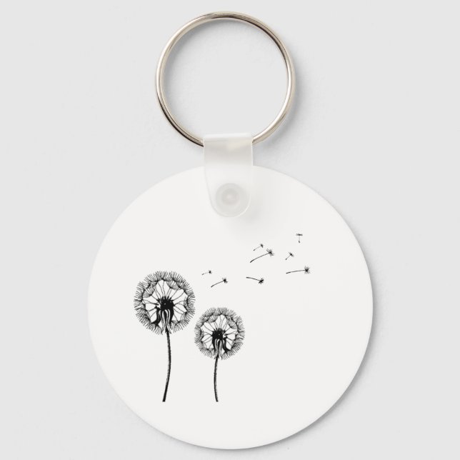 Dandelion Keychain (Front)