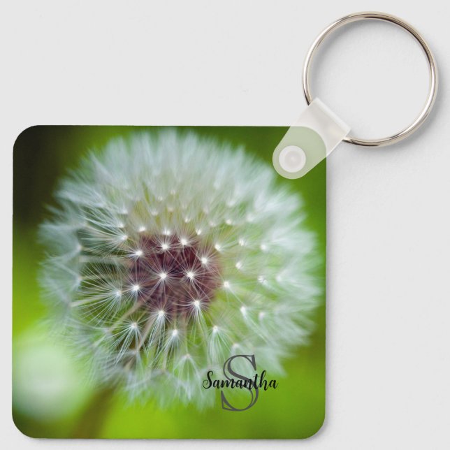 Dandelion Keyring (Back)