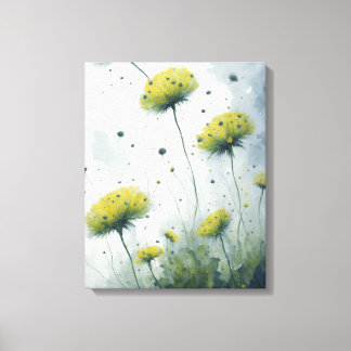 Dandelion Love Canvas Print