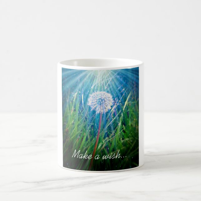 Dandelion Macro Coffee Mug (Center)