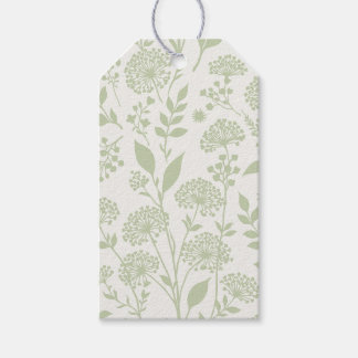 Dandelion Meadow Soft Olive - Neutral Gift Tags