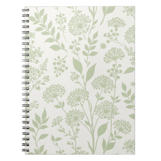 Dandelion Meadow Soft Olive - Neutral Notebook