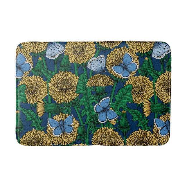 Dandelion medow bath mat (Front)