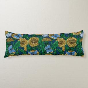 Dandelion medow body pillow