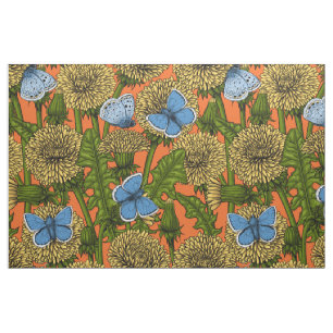 Dandelion medow fabric